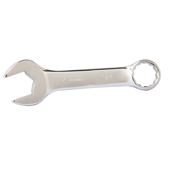 15mm Stubby Ring and Open End Spanner - SP Tools