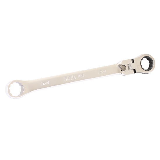 5/16’’ Geardrive Double Ring Flex Head Spanner - SP Tools