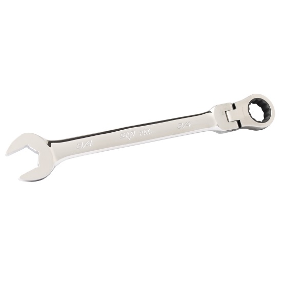 1/4” Flexhead Geardrive Ring and Open End Spanner - SP Tools