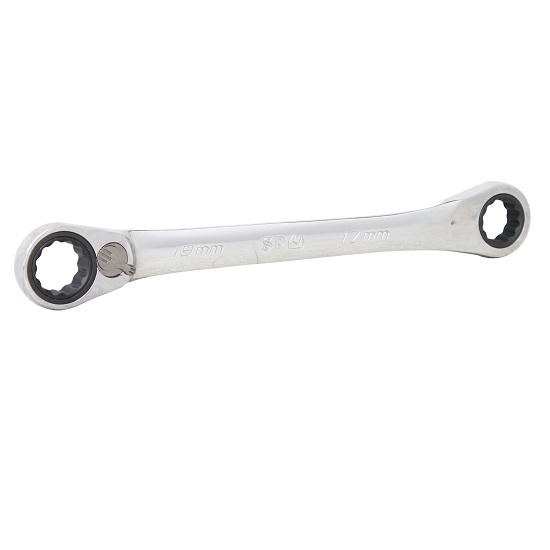 14mm x 15mm Double Ring Geardrive Spanner - SP Tools