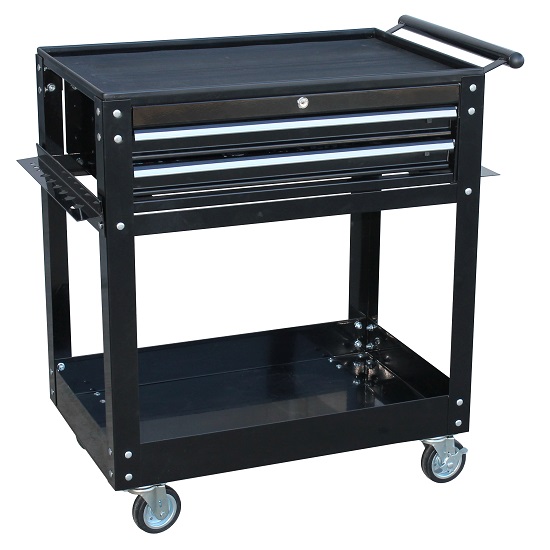 2 Draw Custom Trolley - Black - SP Tools