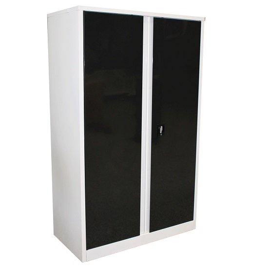 4 Shelf Workshop Storage Cabinet - White - SP Tools
