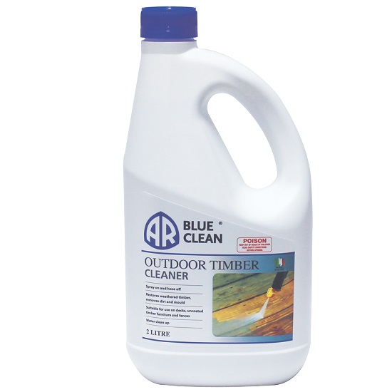 2Ltr Cleaner Outdoor Timber Ar Blue Clean - SP Jetwash