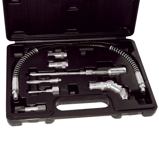8pce Grease Gun Accessory Kit - SP Tools