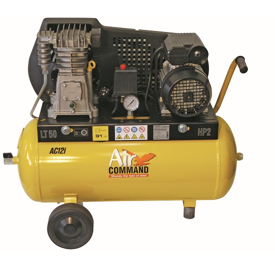 12CFM 2HP Compressor 50L Tank - Air Command