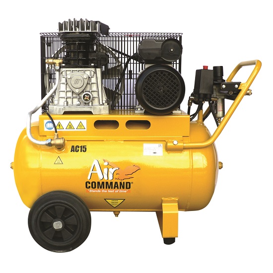 AC15 3HP Compressor 50L Tank - Air Command