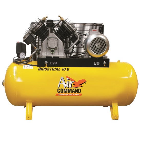 Industrial 10.0HP Compressor 270L Tank - Air Command