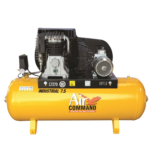 Industrial 7.5HP Compressor 270L Tank - Air Command