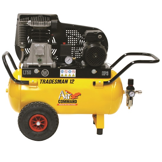 Tradesman 12 12CFM 2HP Compressor 50L - Air Command