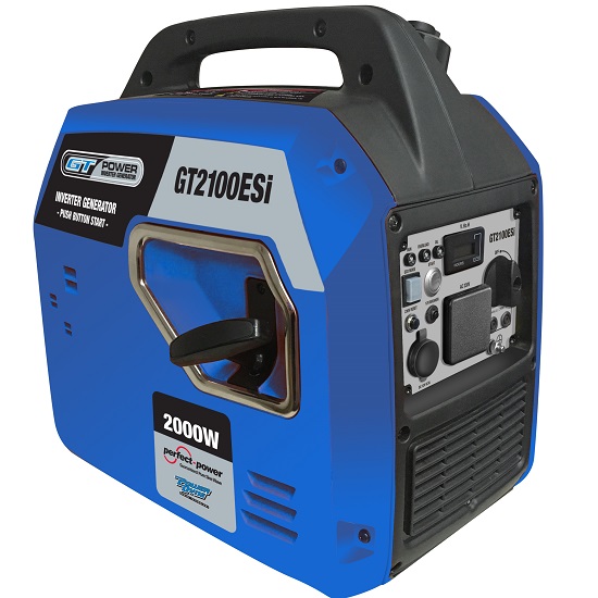 2000W Electric Start Silenced Inverter Generator  - GT Power