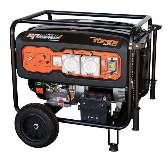 8.1kva Construction Series Generator - SP Power Equipment