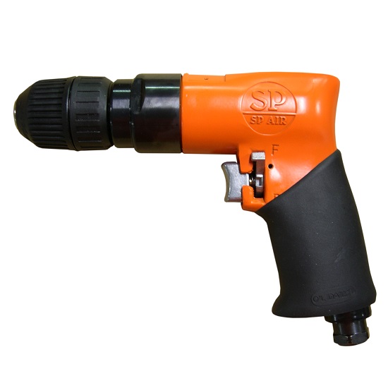 3/8” Dr Keyless Chuck Pneumatic Drill - SP Air