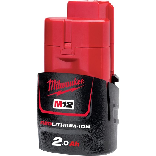 M12 2.5Ah Redlithium Battery Pack - Milwaukee
