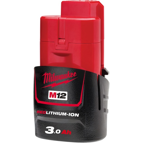 M12 3.0Ah Redlithium Battery Pack - Milwaukee