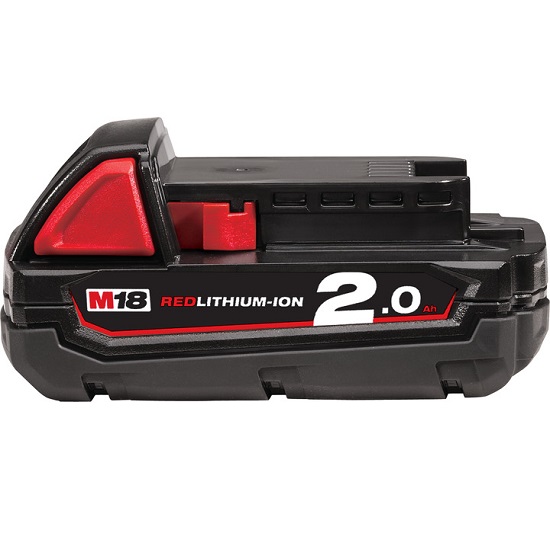 M18 2.0Ah RED LITHIUM Battery - Milwaukee