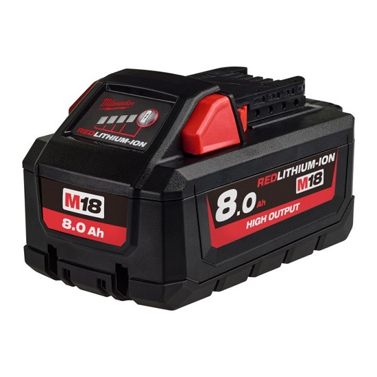 M18 8.0Ah HO REDLITHIUM-ION Battery - Milwaukee