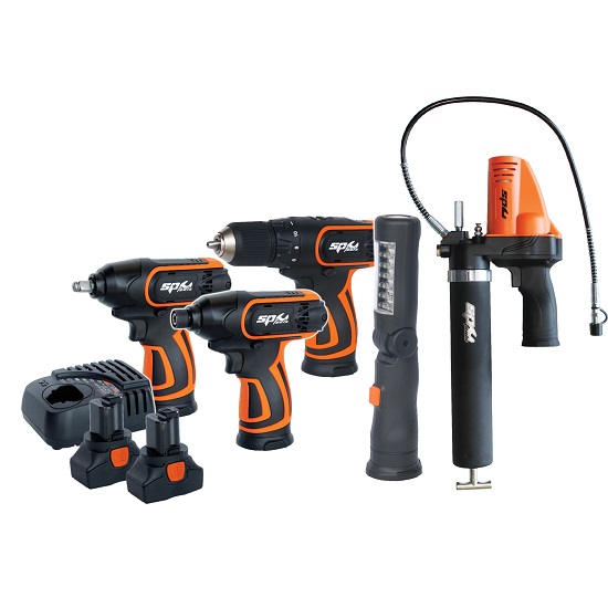 Cordless 16V Mechanics Combo Kit - SP Tools