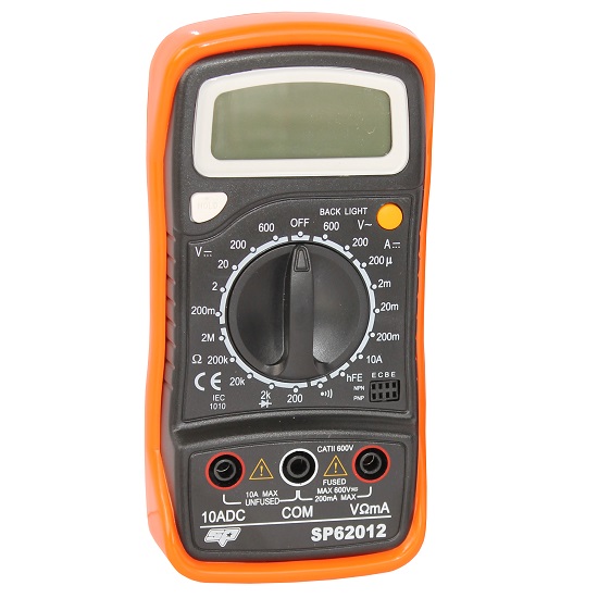 Digital Multimeter - Electrical - SP Tools
