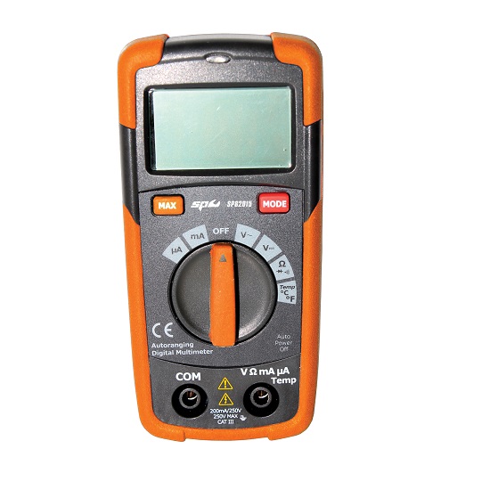 Digital Multimeter - Pocket Size With Temperature - SP Tools