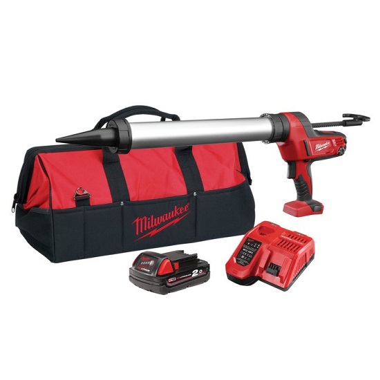 M18 Milw 600ml Caulking Gun - 2.0Ah Kit - Milwaukee