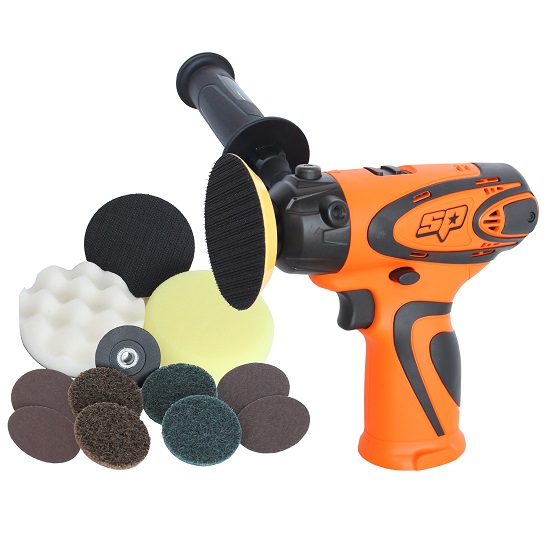 Cordless 16VSP Mini Sander/Polisher - Bare Tool - SP Tools