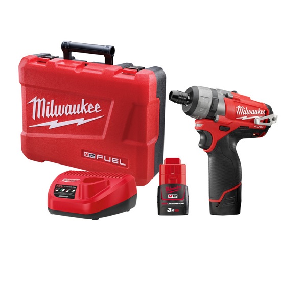 M12 FUEL 1/4IN Hex Screwdriver 3.0Ah K - Milwaukee