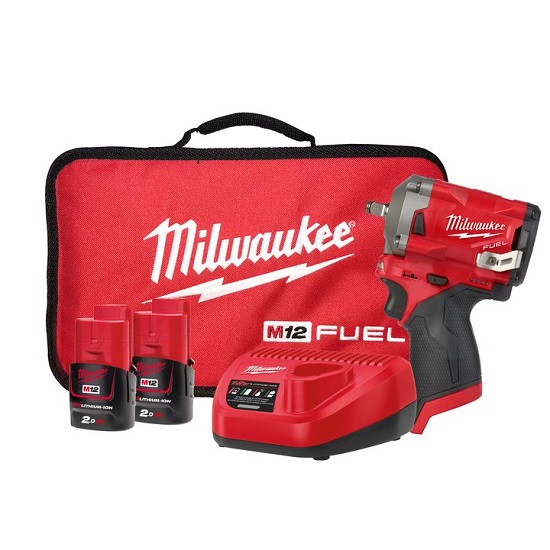 M12 FUEL 3/8IN Impact Wrench - 2.0Ah K - Milwaukee