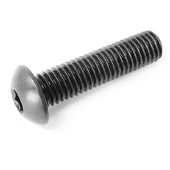 M03x12mm BUTTON HEAD S/CAP SCREWS