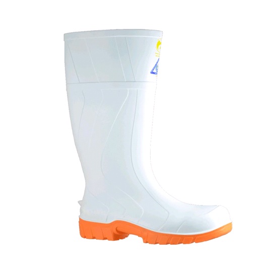 Rigger PVC Gumboots - #08 - White