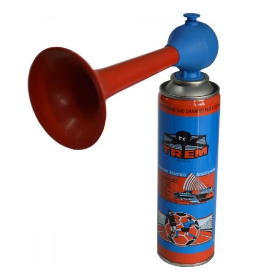 PORTABLE FOG/AIR HORN w CANNISTER