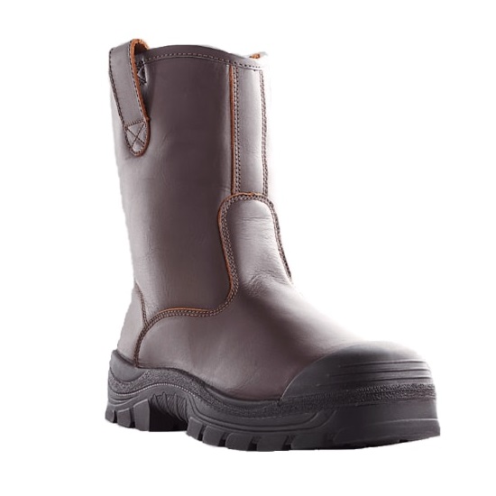 steel blue riggers boots