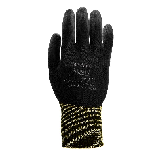 Ansell Sensilite 48-101 PU Glove