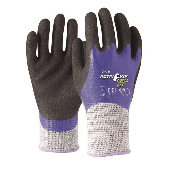 Activgrip Omega Max Safety Gloves - #08