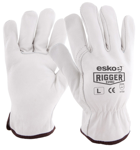 Esko Driver Rigger Cowgrain “A” Gloves - #09 (L)