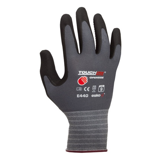 Touchline Openside Polyamide Gloves with PVC Dots