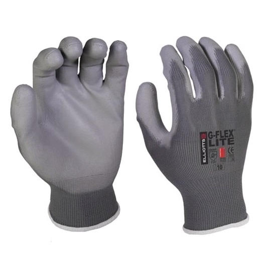 pair-G/FLEX LITE GREY PU GLOVES #S