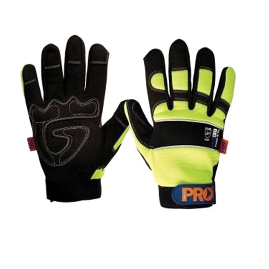 ProFit Full Finger HiVis Gloves
