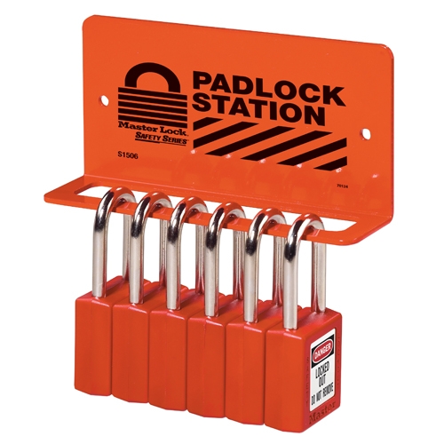 HEAVY DUTY PADLOCK RACK-