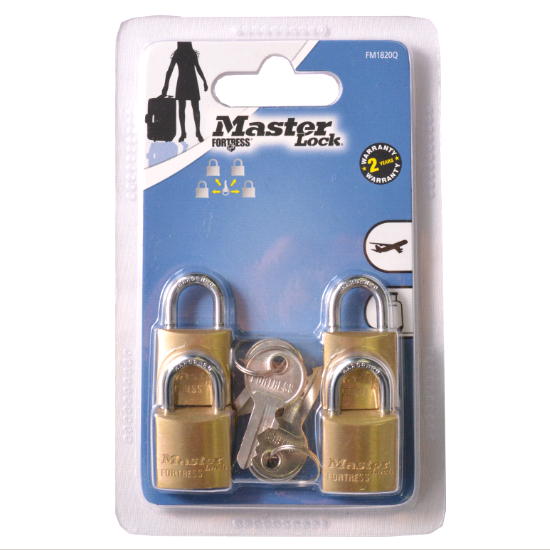 P/LOCK BRASS FORTRESS 20MM KA