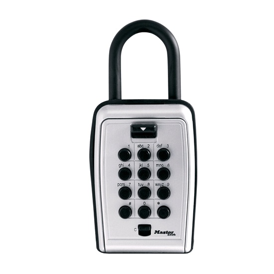 Portable Push Button Lock Box -Masterlock