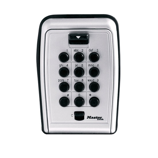 Wall Mount Push Button Lock Box -Masterlock