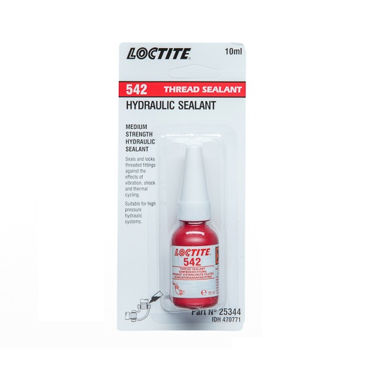 box10 10ml Loctite 542 Medium Hydraulic Sealant