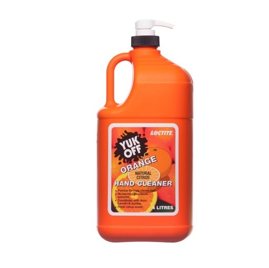 4Ltr Loctite Yuk-Off Orange Hand Cleaner
