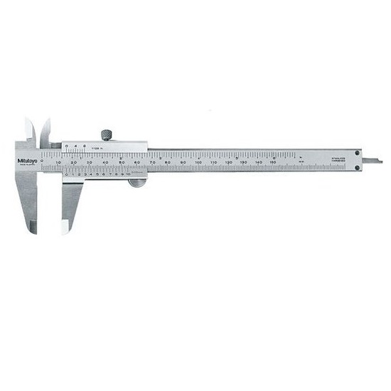 6”/150mm x 1/128” / 0.05mm VERNIER CALIPER (MITUTOYO)