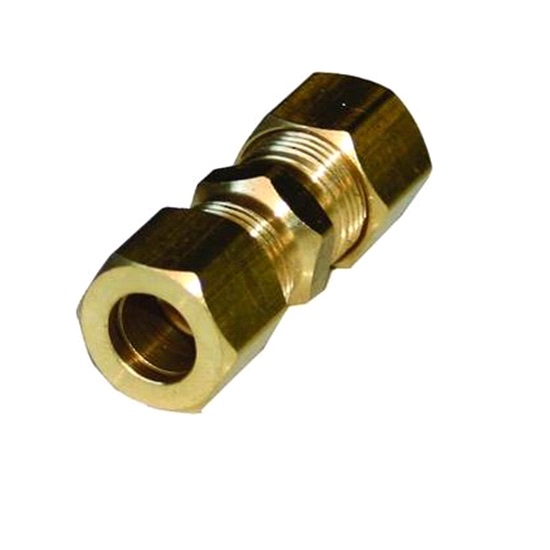 ea-5/16” BRASS COMPRESSION DBLE UNION