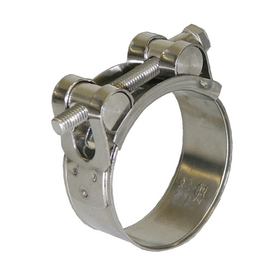 ea 60-63mm MIKALOR HOSE CLAMP (STAINLESS STEEL)