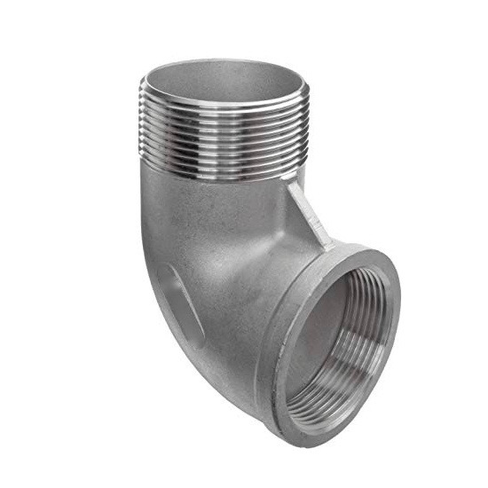 20mm (3/4in) BSP 150lb 90 Degree Male/Female Elbow 316 Stainless Steel
