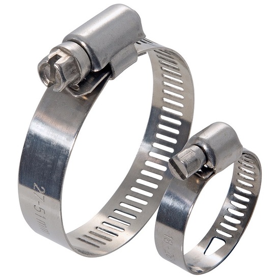 ea 92-165mm HOSE CLIP - STAINLESS STEEL