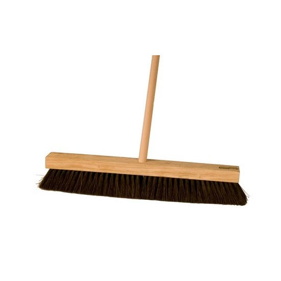 457mm Java Fibre/Synthetic Platform Broom Complete