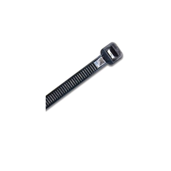 pkt100-250x3.6mm BLACK CABLE TIES